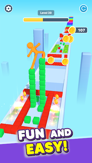 Cube Skating - Stack & Rise Screenshot 0