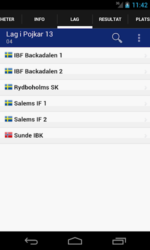 Göteborg Cup Innebandy Screenshot 1