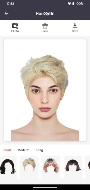 Try On Hairstyle - haircut Screenshot 1
