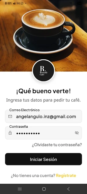Romaly Café Screenshot 0