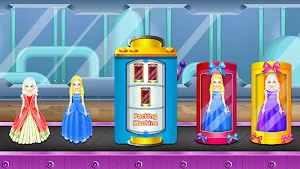 Dream Doll Factory: Princess Toy Maker Game Screenshot 1