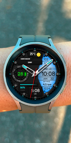 Hybrid RUDUMAK CTS5 Watch face Screenshot 3