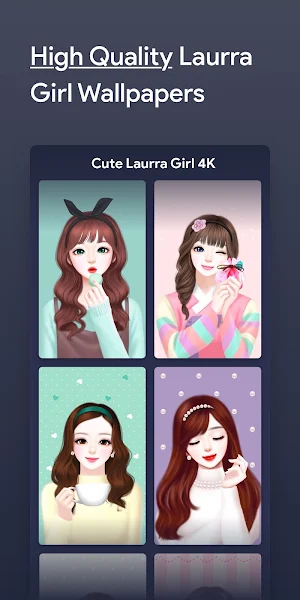 Cute Laurra Girl Wallpapers 4K Screenshot 0