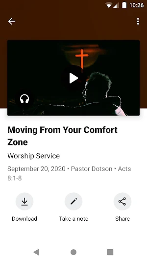 New Beginning Church App Screenshot 2