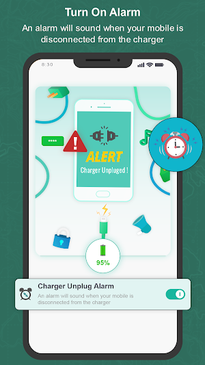 Charger Removal Alert Screenshot 0