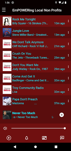 Power 107.1 WTJN Screenshot 2