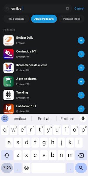 PulsarCast Screenshot 2