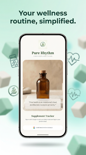 Pure Rhythm Supplement Tracker Screenshot 0
