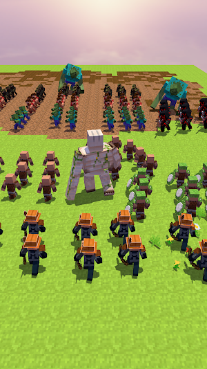 Mob Battle: Craft War Screenshot 3