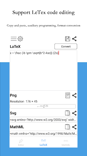 SymEditor - Formula editor Screenshot 2