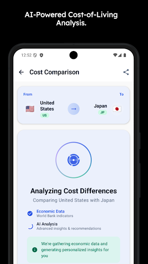 Compare Living Costs Screenshot 2