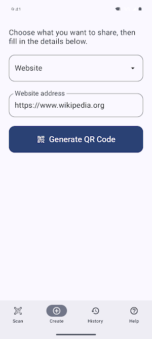 QRieux - QR Scanner Screenshot 2