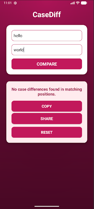 CaseDiff Screenshot 2