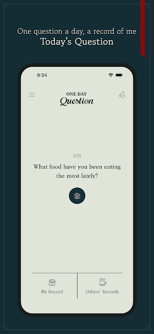 OneDayQuestion Screenshot 0