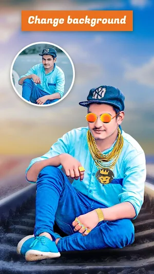 Stylish Jewellery Photo Editor for Man Screenshot 2