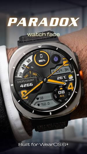 Paradox Watch Face: Hybrid Screenshot 0