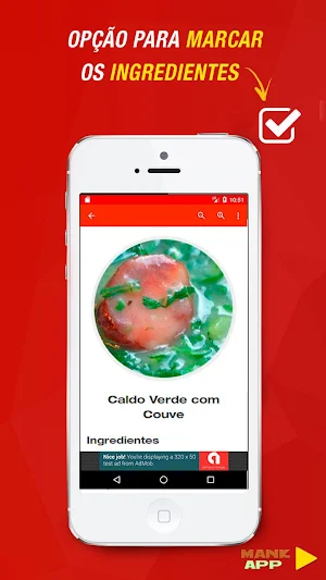 Receitas de Caldos Screenshot 2