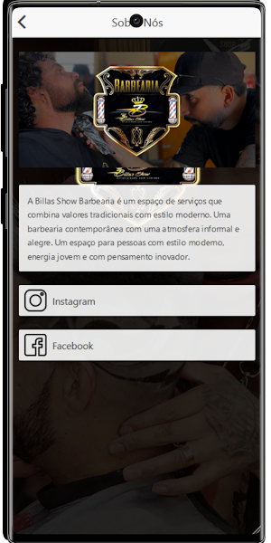 Billas Show Barbearia Screenshot 1
