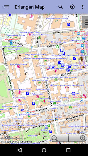 Erlangen Offline City Map Screenshot 3