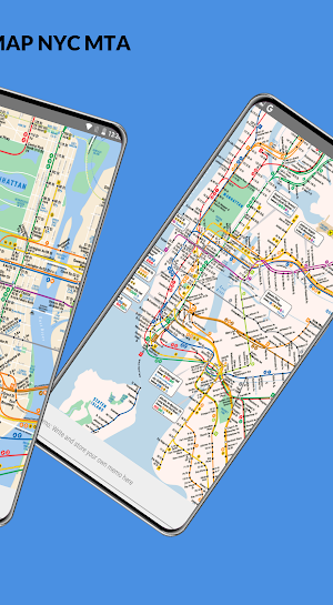 New York Subway – offline MTA map of NYC Screenshot 1