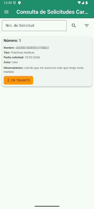Osceara Salud Screenshot 2