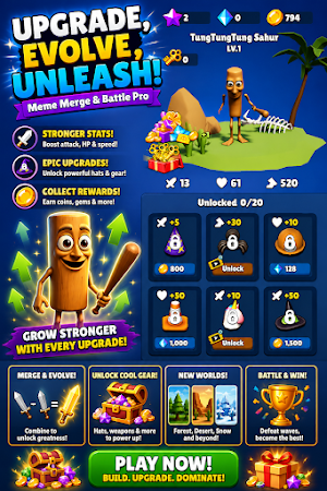 Meme Merge & Battle Pro Screenshot 0