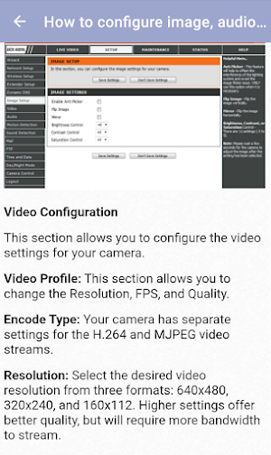 D Link Wifi Camera Guide Screenshot 1