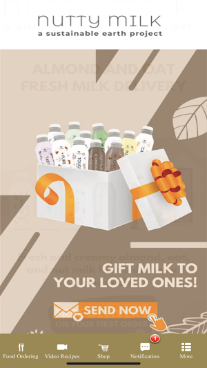 Almond and Oat Milk Delivery b Screenshot 1