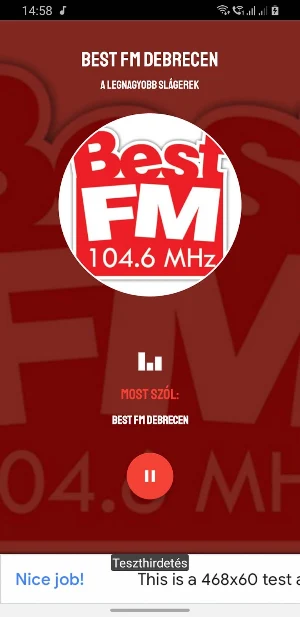 Best FM Debrecen Screenshot 2