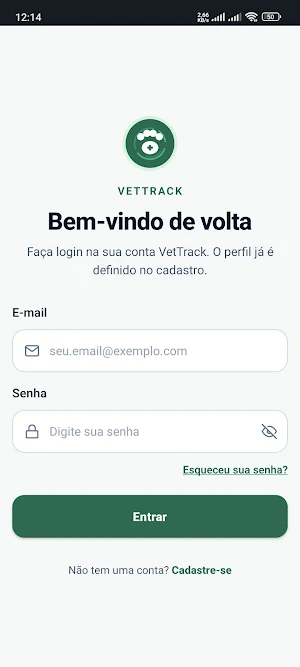 VetTrack Screenshot 1
