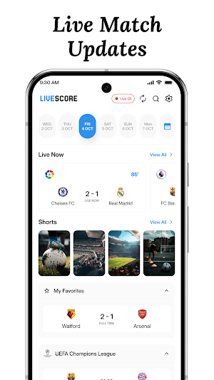 Football Live Score Highlights Screenshot 0