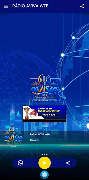 Radio Aviva Web Screenshot 0