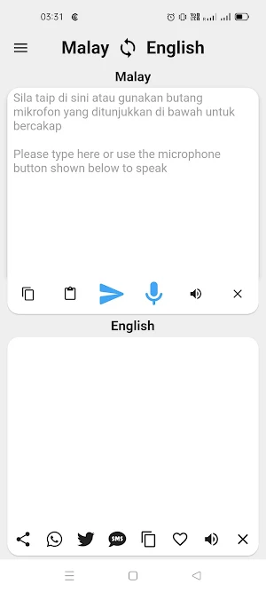 Malay To English Translator Screenshot 0