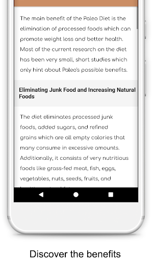 Paleo Diet Guide - Primal Eats Screenshot 3