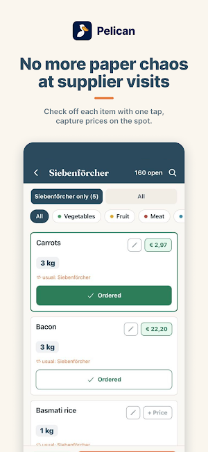 Pelican: Kitchen Orders Screenshot 1