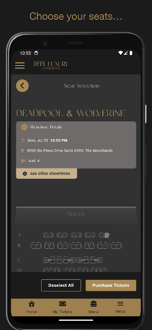 Reel Luxury Cinemas Screenshot 3