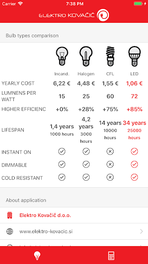 LED Calculator Screenshot 0