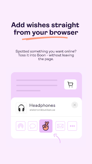 Boon – make & share wishlists Screenshot 2