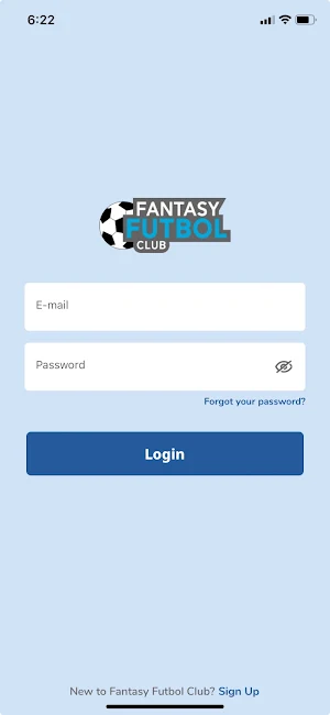 Fantasy Futbol Club Screenshot 0