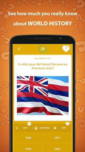 History Trivia Quiz Screenshot 2