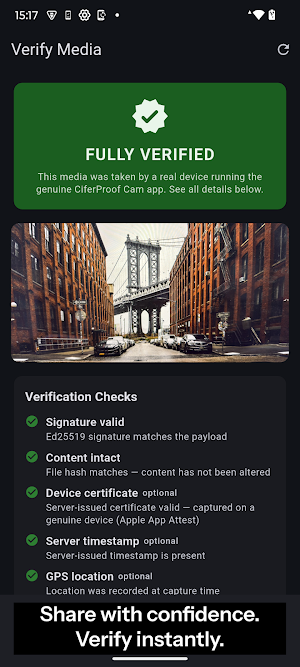 CiferProof Cam Screenshot 3