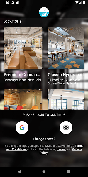 Digicuro - Coworking Space App for Members Screenshot 0