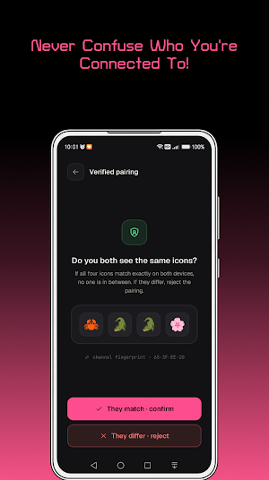 NakeSec P2P Security Messenger Screenshot 2