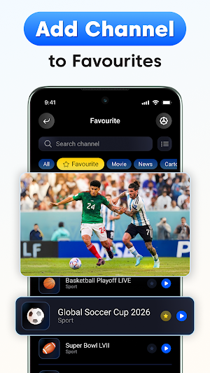 IPTV Player - Smart Live TV Screenshot 2