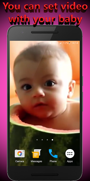 Your Baby Video Live Wallpaper Screenshot 1