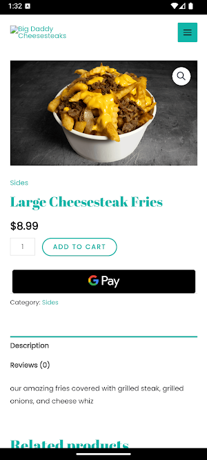Big Daddy Cheesesteaks Screenshot 3