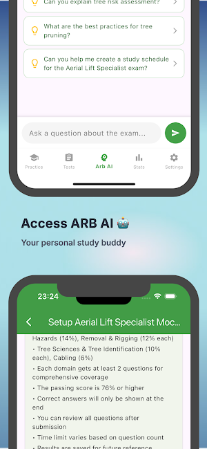 ISA Aerial Lift Flashcards Screenshot 3