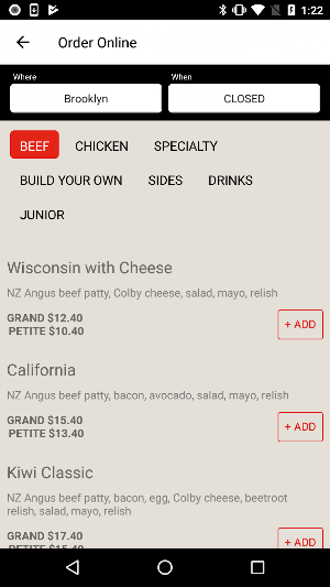 Burger Wisconsin Screenshot 1