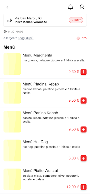 Pizza Kebab Veronese Screenshot 1