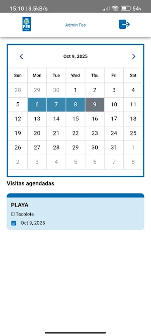 FEE MX Connect Screenshot 1